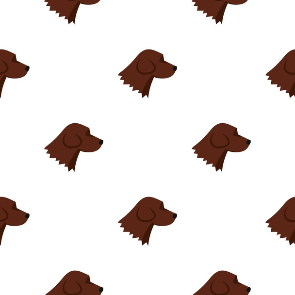 Beagle dog pattern seamless - Vector, afbeelding