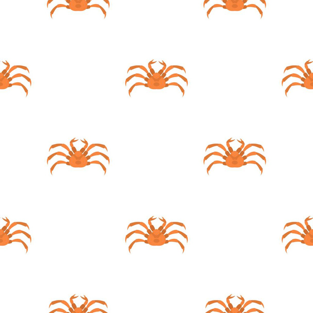 Raw crab pattern seamless - Vektor, Bild