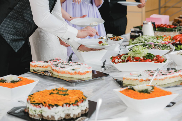 catering wedding buffet events - Photo, image