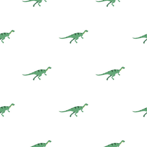 Gallimimus dinosaur pattern seamless - Vecteur, image