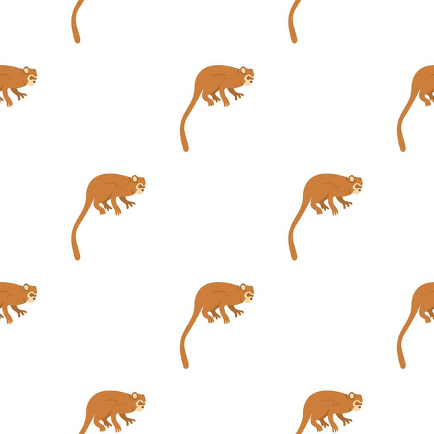 Monkey pattern seamless - Vector, imagen