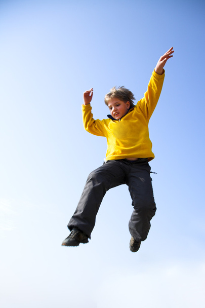 Jumping boy - Fotó, kép