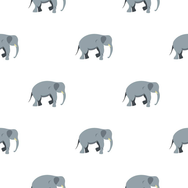 Elephant pattern seamless - Вектор, зображення