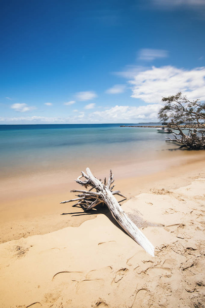 Amity Point beach na wyspie Stradbroke, Queensland, Australia - Zdjęcie, obraz
