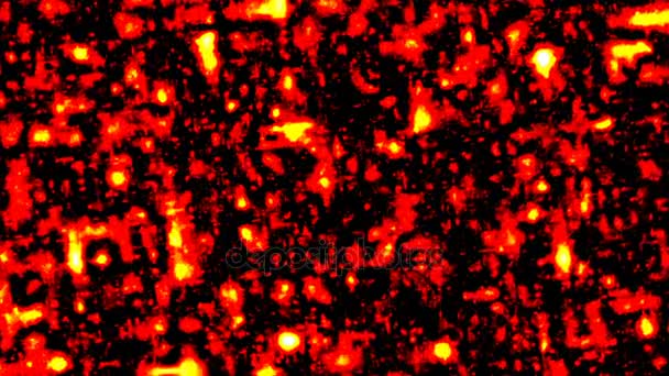 Абстрактное компьютерное моделирование красного анимированного фона огненного элемента
 - Кадры, видео