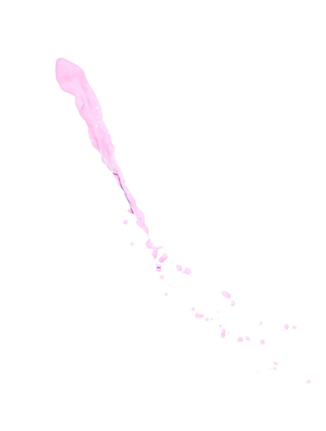 Splash of liquid in motion isolated - Foto, afbeelding