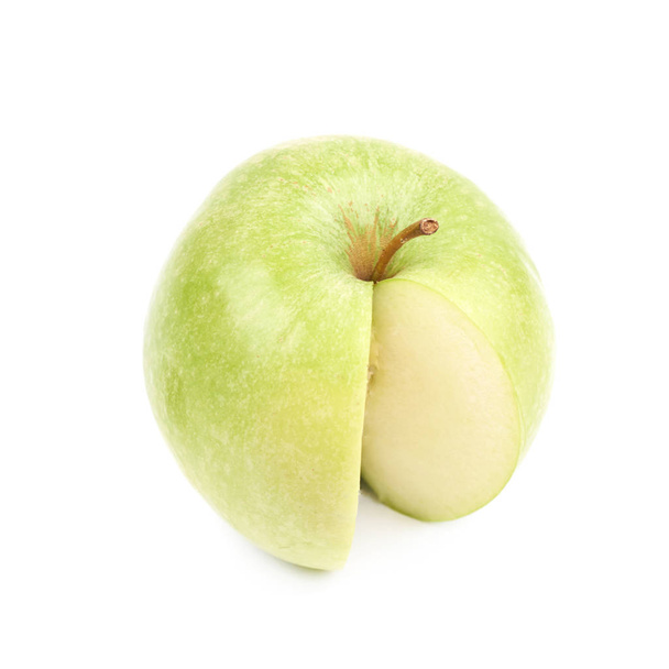 Granny smith green apple isolated - Foto, afbeelding