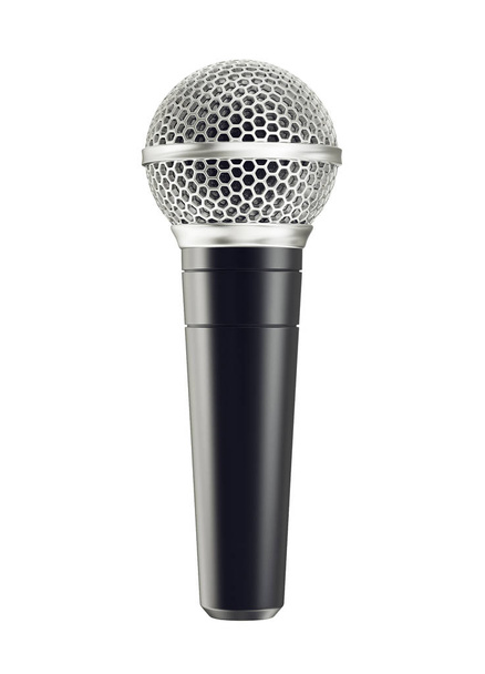 3d illustration of microphone isolated on white background - Photo, Image