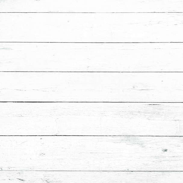 Wood texture background, white wood planks. Grunge washed wood wall pattern - Photo, Image