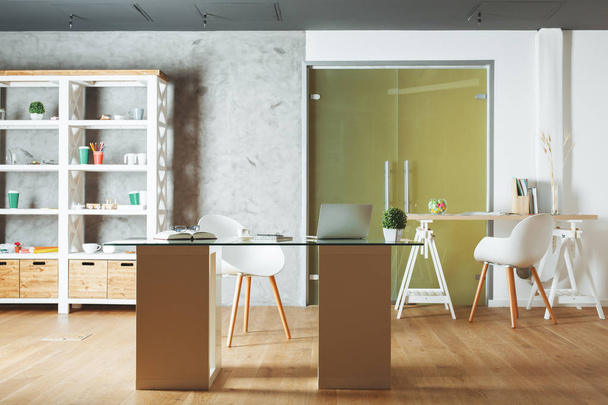 Contemporary office with workplace - Foto, Imagem