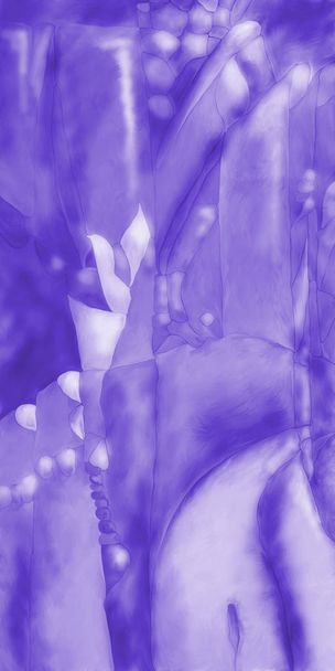 Textura de fondo de planta y flor abstracta
 - Foto, imagen