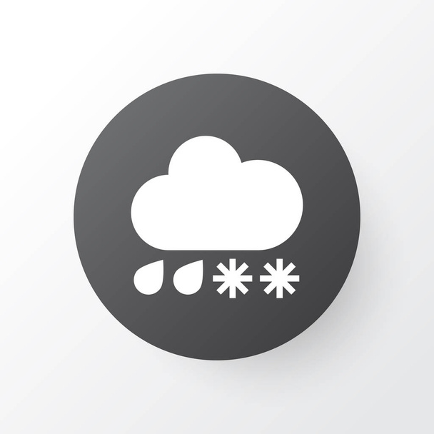 Drizzle icon symbol. Premium quality isolated hail element in trendy style. - Vector, Image