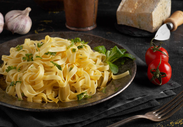 Fresh pasta and ingredients - Photo, Image