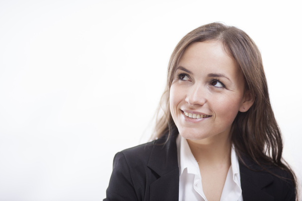 Business woman smiling - Photo, Image