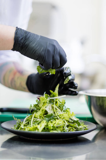 healthy food fresh vegan salad fitness lifestyle - Valokuva, kuva