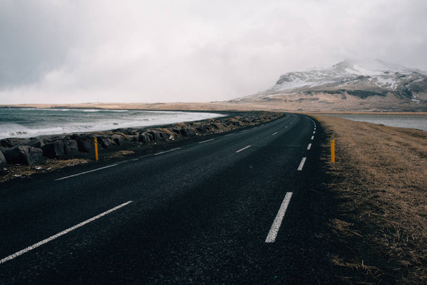 Mountain roads of Iceland from - Zdjęcie, obraz