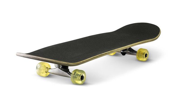 Skateboard isolated on white - Photo, Image