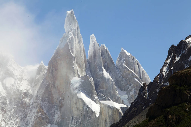 Cerro Torre Group at the Los Glaciares National Park, Argentina - Photo, Image