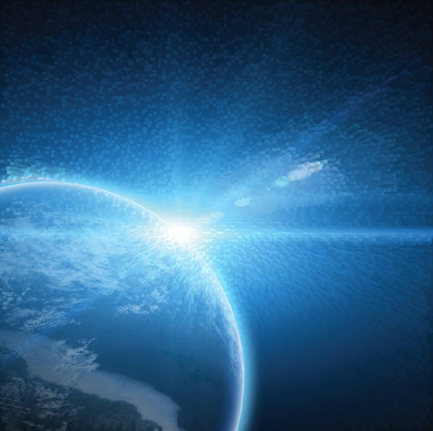 planète bleue Terre - Photo, image