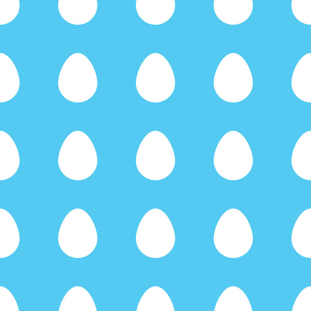Seamless easter pattern with eggs - Vector, afbeelding