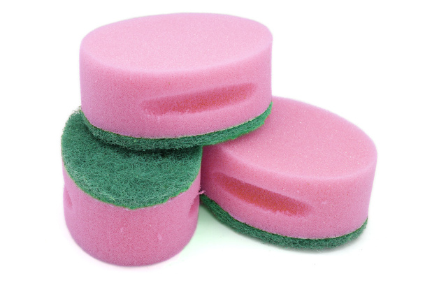 roze schuurhandjes - Foto, afbeelding