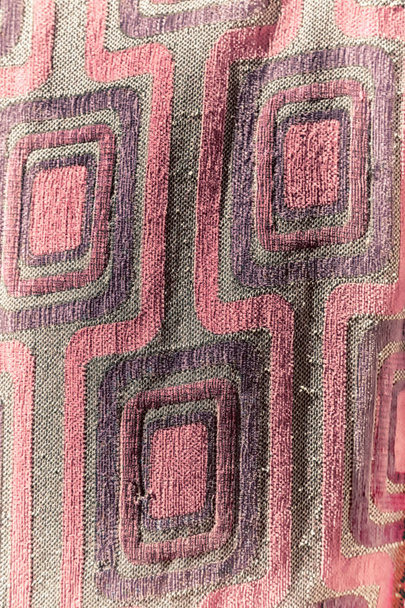 egy színes takaró-patchwork, mint a háttér absztrakt textúra - Fotó, kép