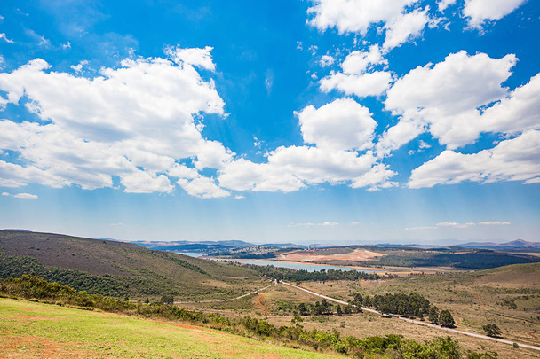 belo horizonte, minas gerais, brasilien. Blick vom Gipfel des Weltberges - Foto, Bild