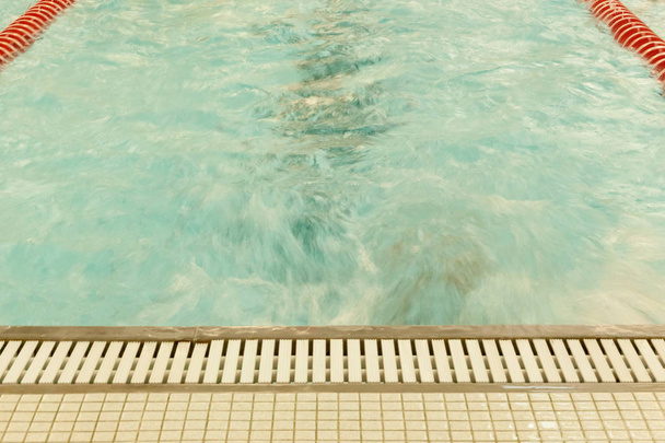 Abstract Swimmer Blur - Foto, immagini