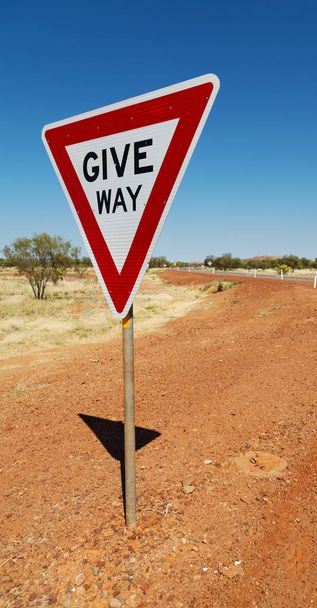v Austrálii koncept bezpečnosti v krajině outback - Fotografie, Obrázek