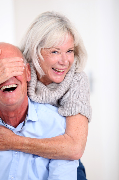 Portrait of happy senior couple - Photo, image