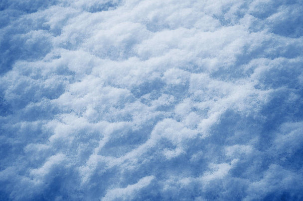 背景。冬の風景。雪の質感 - 写真・画像