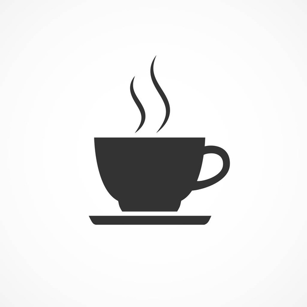 Vector image of icon coffee cup. - Vektor, Bild
