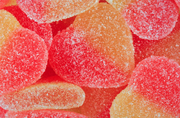 many Multicolor Fruit Jelly - Foto, immagini