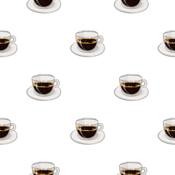 aroma, coffee background, vector illustration  - Vektor, obrázek