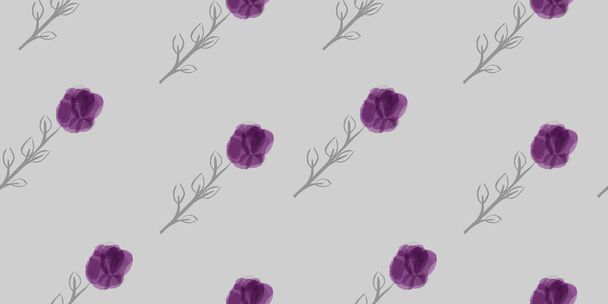 vector ilustración diseño de flores de rosa hermoso patrón de textura de fondo
 - Vector, Imagen