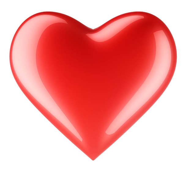 Coração vermelho
 - Foto, Imagem