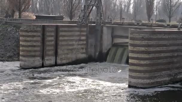  A Tisza folyó az Óbecse gát - Felvétel, videó