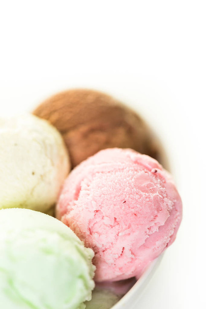 Ice cream scoops - Foto, Imagem