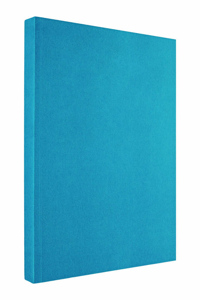 állandó zárt blue book fehér háttér - Fotó, kép