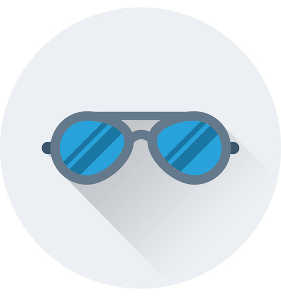 Sunglasses Flat Vector Icon - ベクター画像