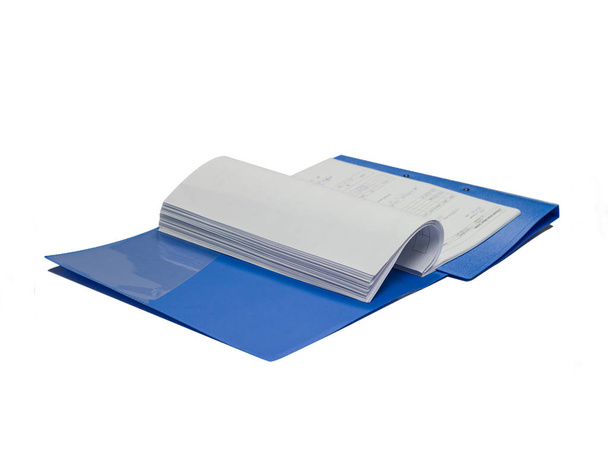 file folder with documents and documents. retention of contracts on the table  - Photo, Image