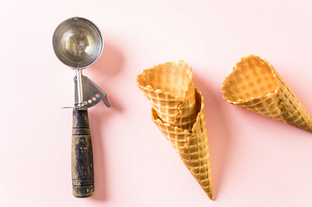Fagylaltkanalat - Fotó, kép