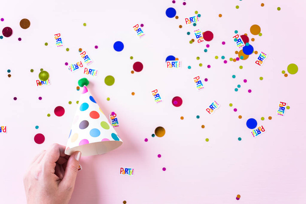 colorful Party hat - Photo, image