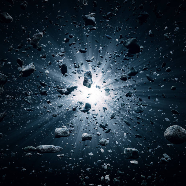 Big bang räjähdys avaruudessa
 - Valokuva, kuva