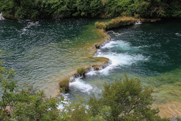 vodopády v národním parku krka v Chorvatsku - Fotografie, Obrázek