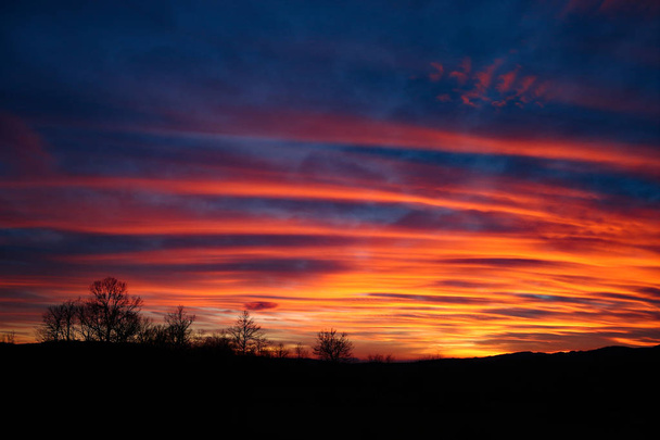 prachtige kleurrijke sunset - Foto, afbeelding