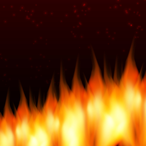 tűz háttér - Vektor, kép