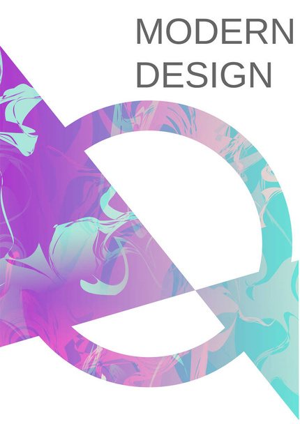 Modern design template. - Vector, Imagen