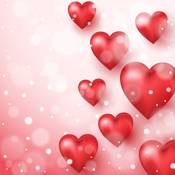 Abstract background to Valentine s day. - Vecteur, image