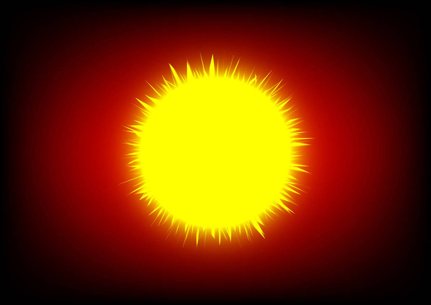 Lo sfondo vettore del sole
 - Foto, immagini